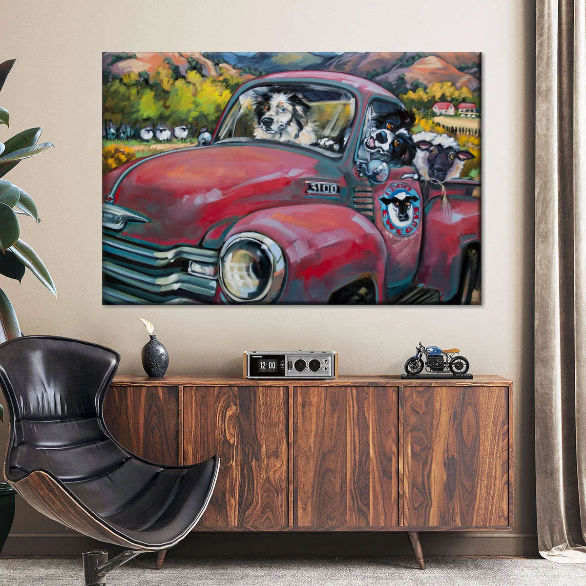 1-800 Ewe Guys Wall Art