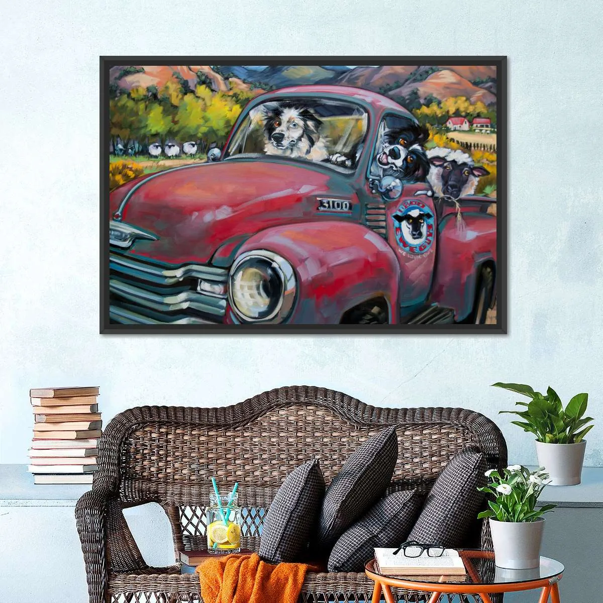 1-800 Ewe Guys Wall Art