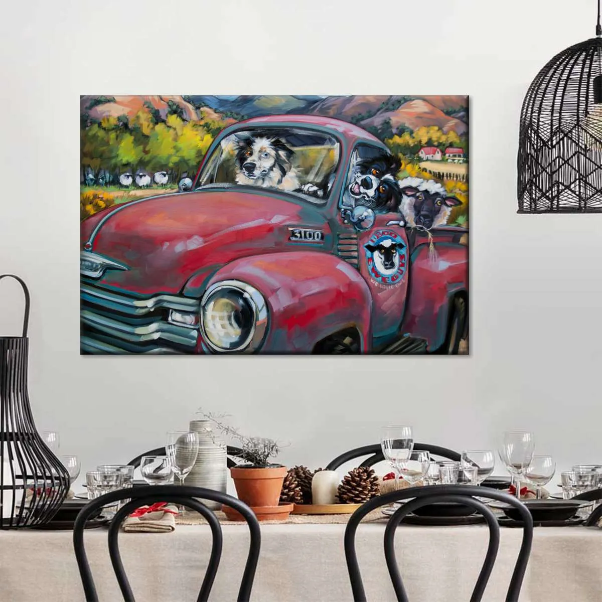 1-800 Ewe Guys Wall Art
