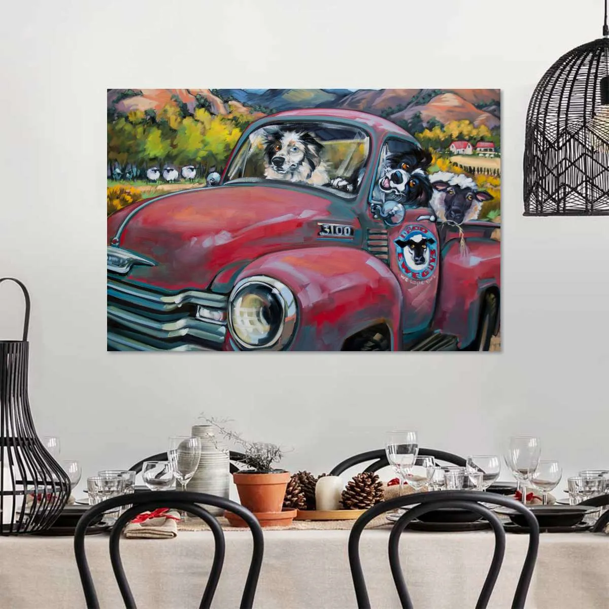 1-800 Ewe Guys Wall Art