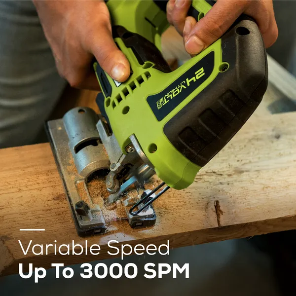 24V Brushless Impact Driver & Jig Saw Combo Kit w/ (2) 2.0Ah Batteries & Charger