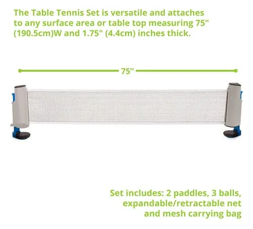 Anywhere Table Tennis Set