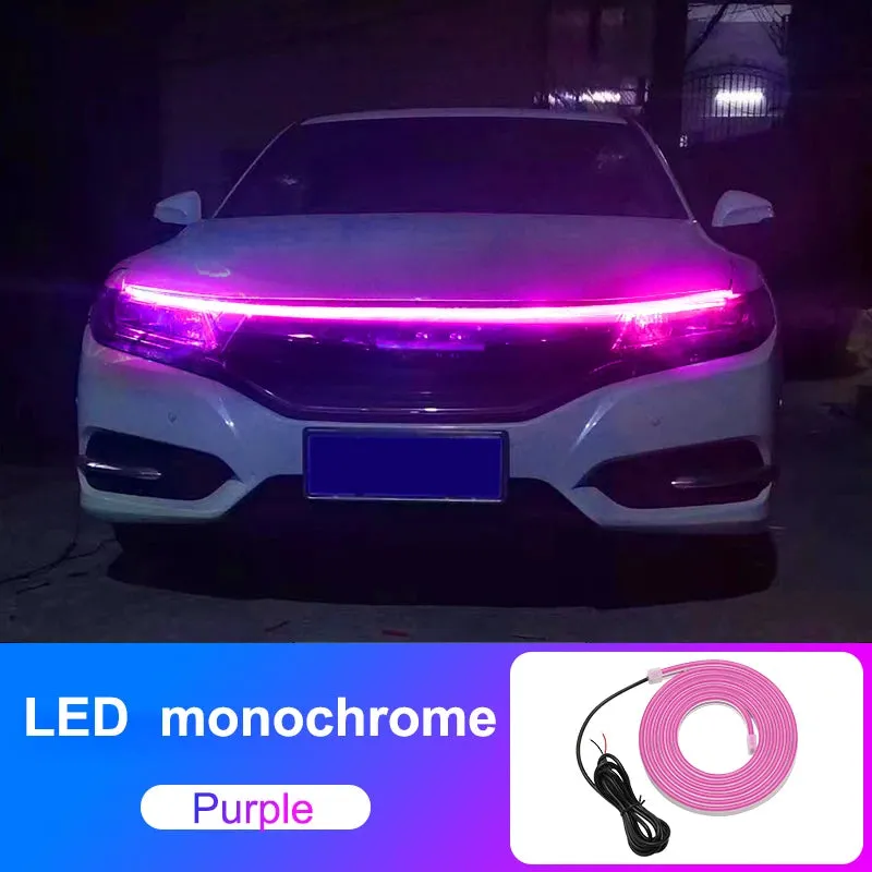 Auto Hood Decor LED 12V Universal Waterproof Light Strip