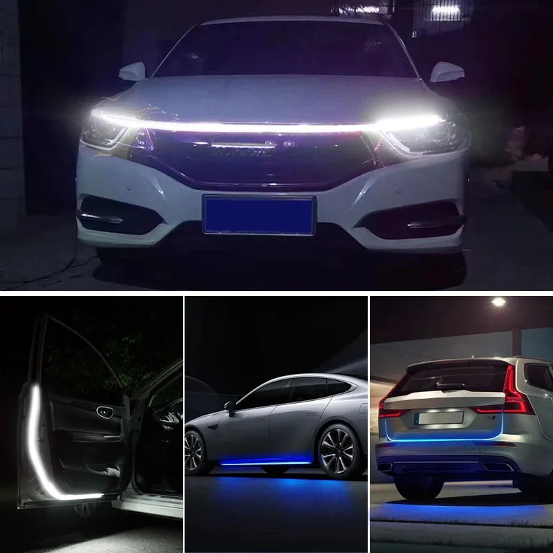 Auto Hood Decor LED 12V Universal Waterproof Light Strip