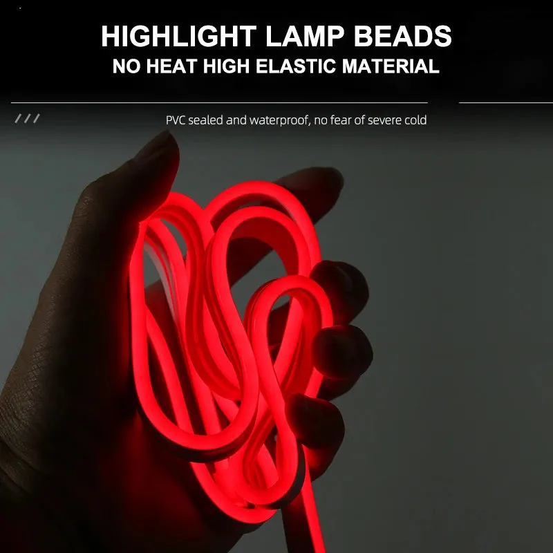 Auto Hood Decor LED 12V Universal Waterproof Light Strip