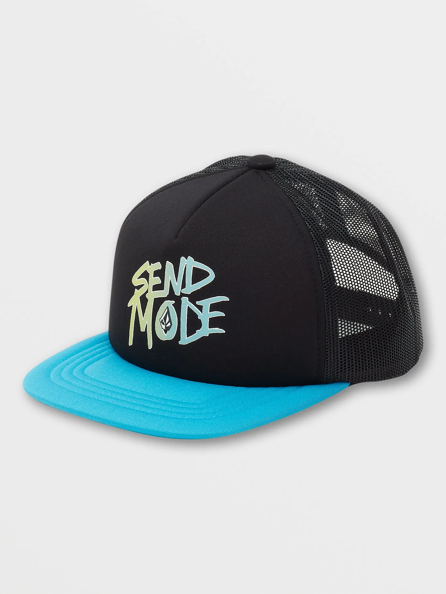 Big Boys Caiden Trucker Hat - Black