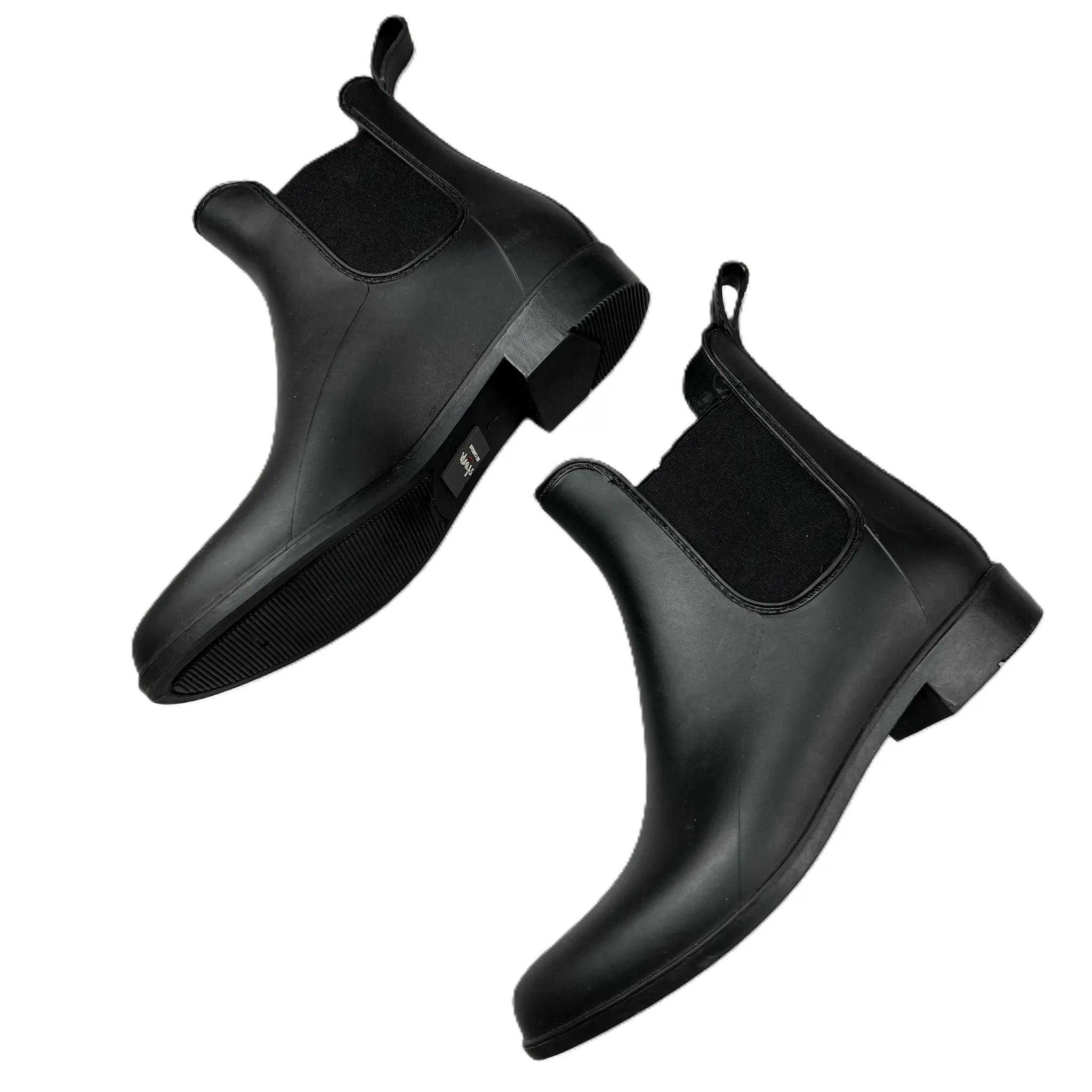 Black Boots Ankle Flats By Storm, Size: 7