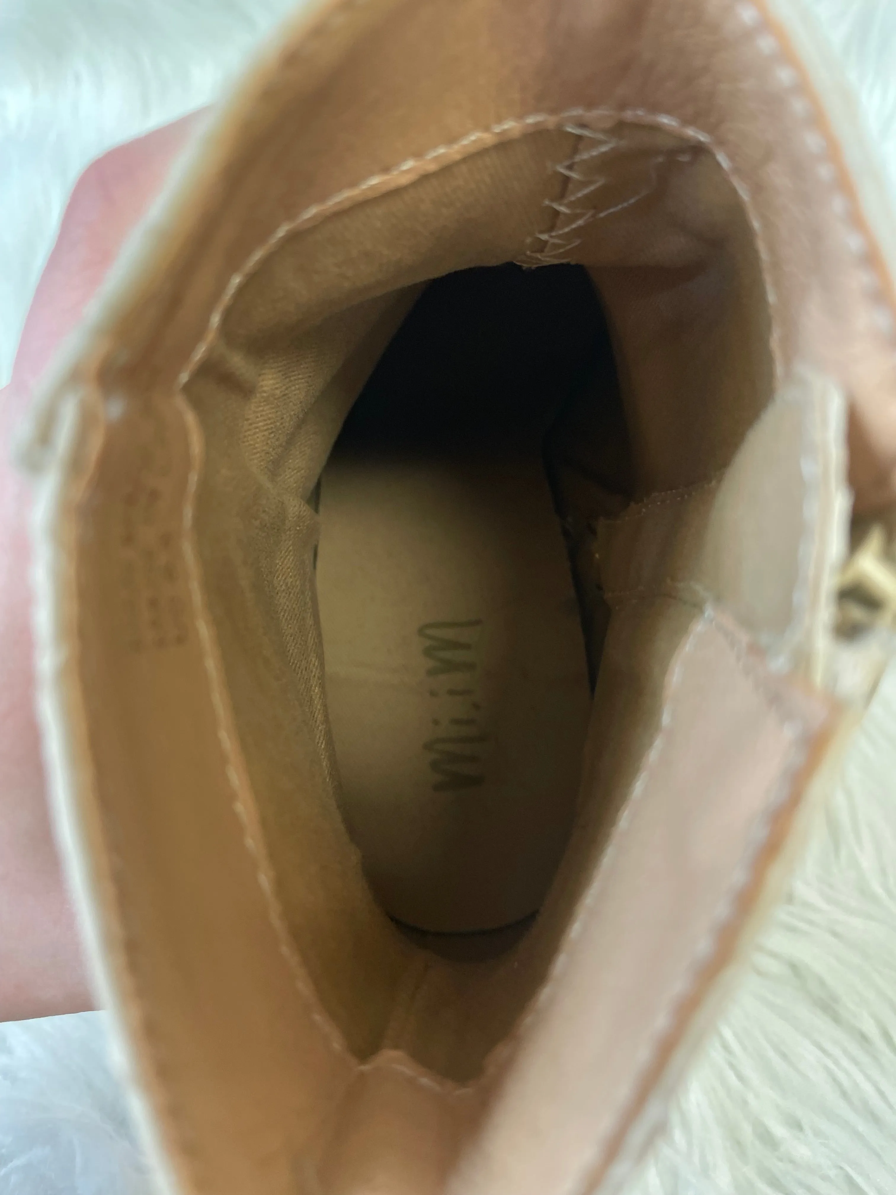 Boots Ankle Heels By Clothes Mentor  Size: 6.5
