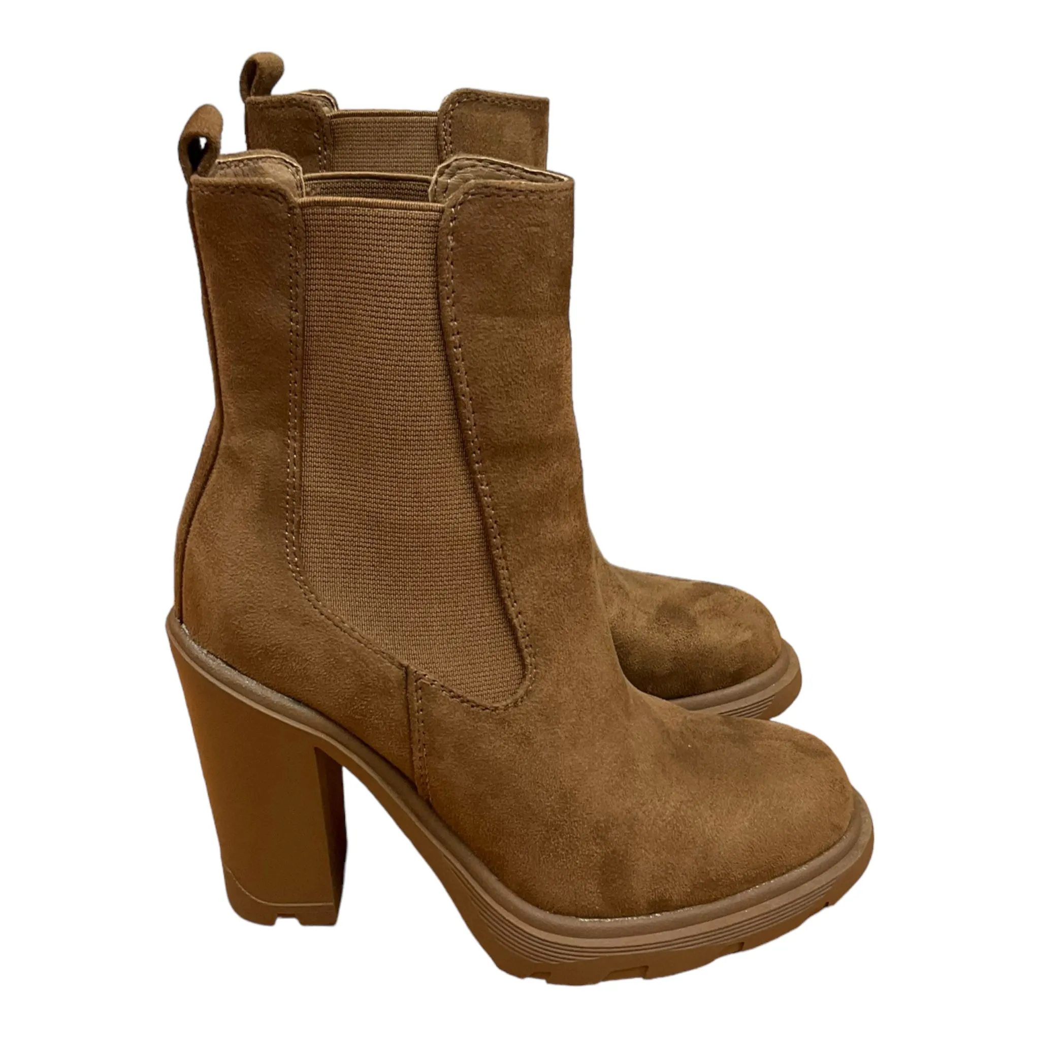 Boots Ankle Heels By Nine West  Size: 6.5