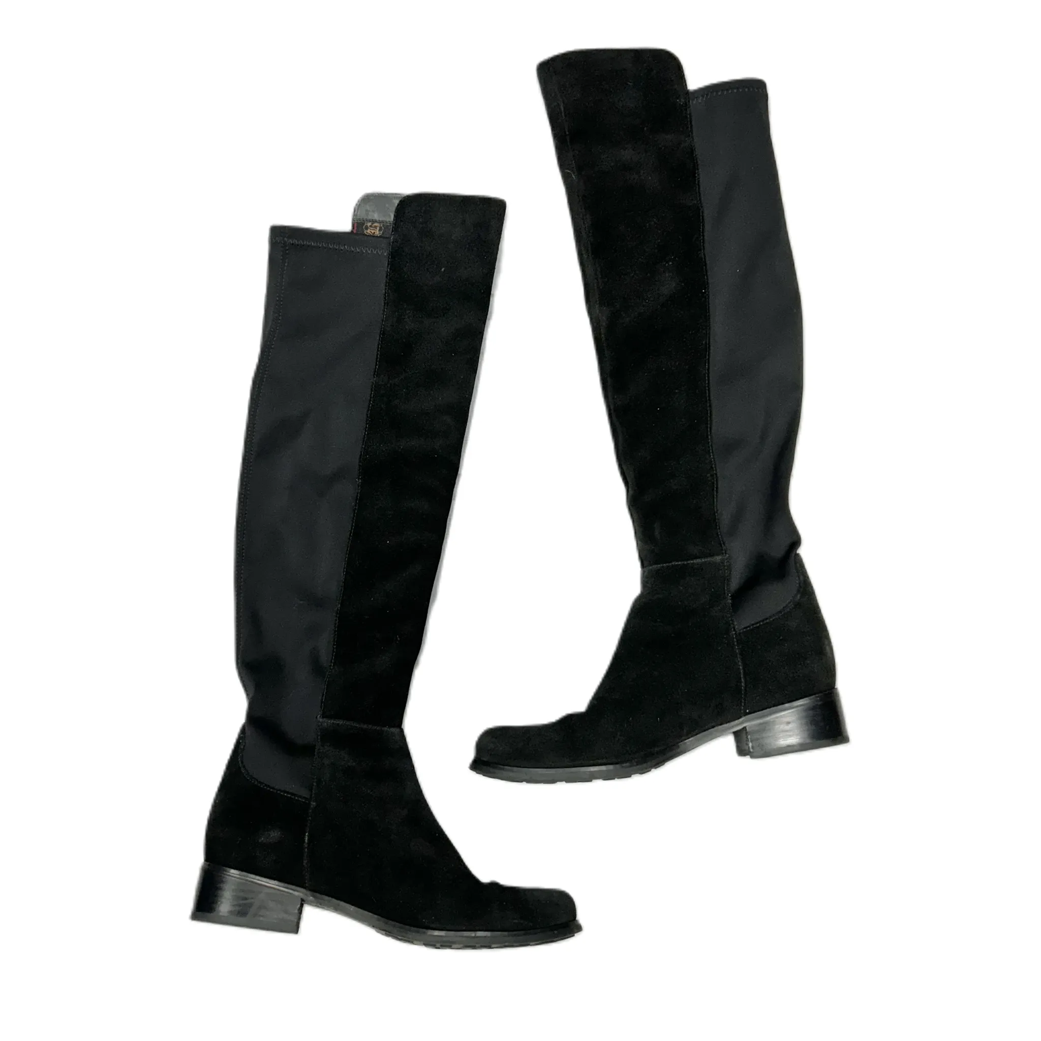 Boots Knee Heels By Blondo In Black, Size: 8.5