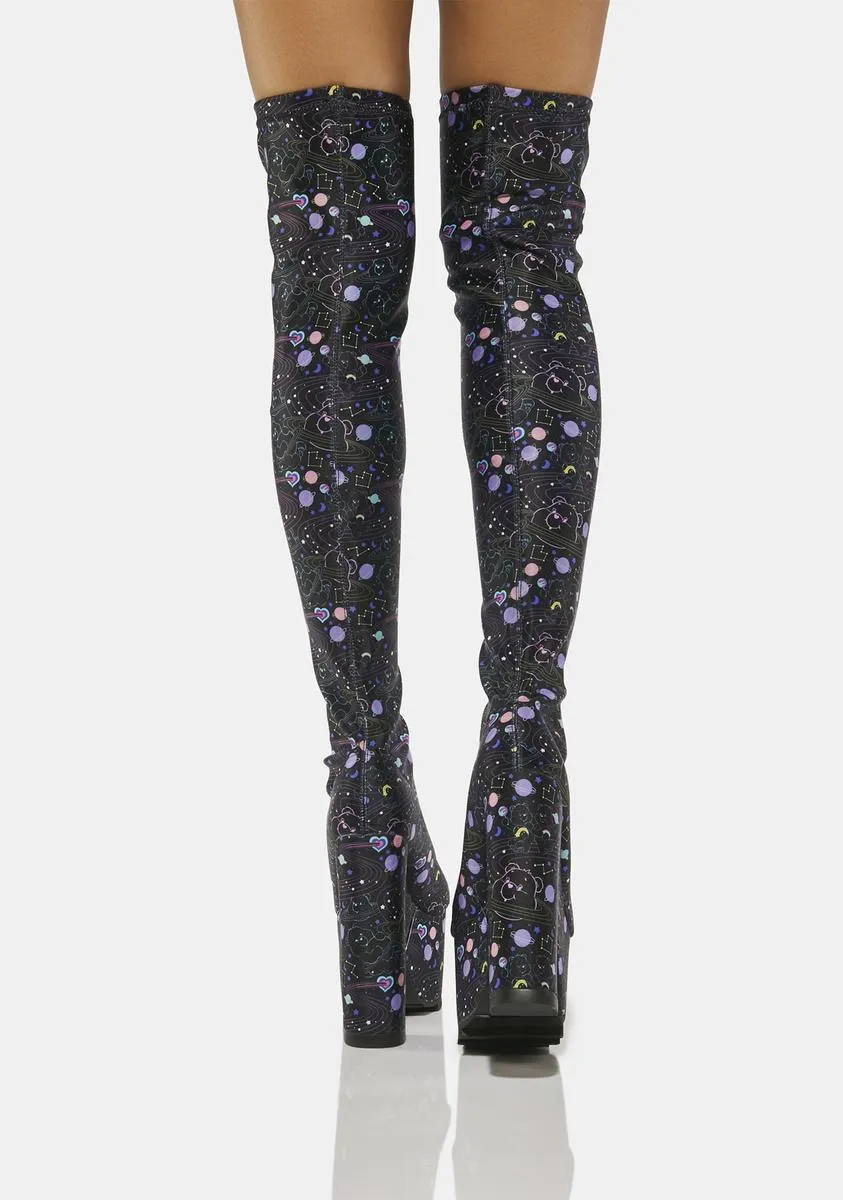 Care Bears Labyrinth Thigh High Boots