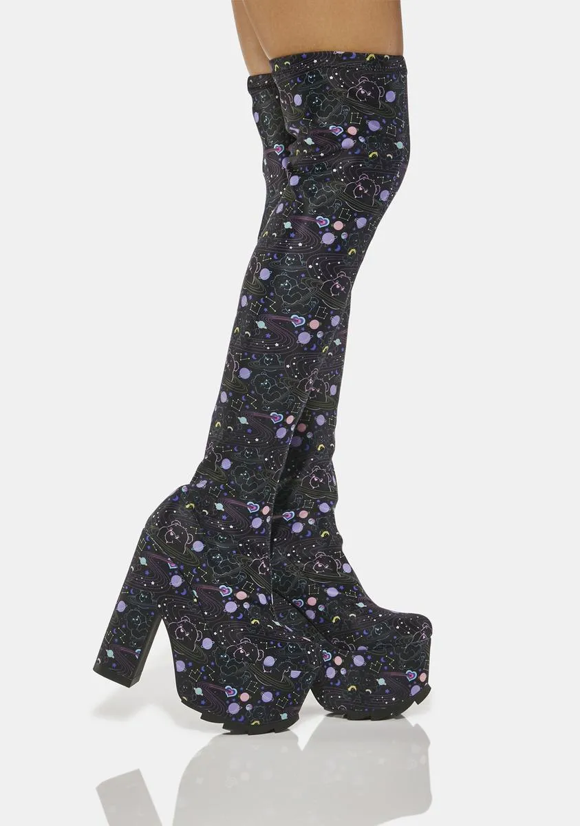 Care Bears Labyrinth Thigh High Boots
