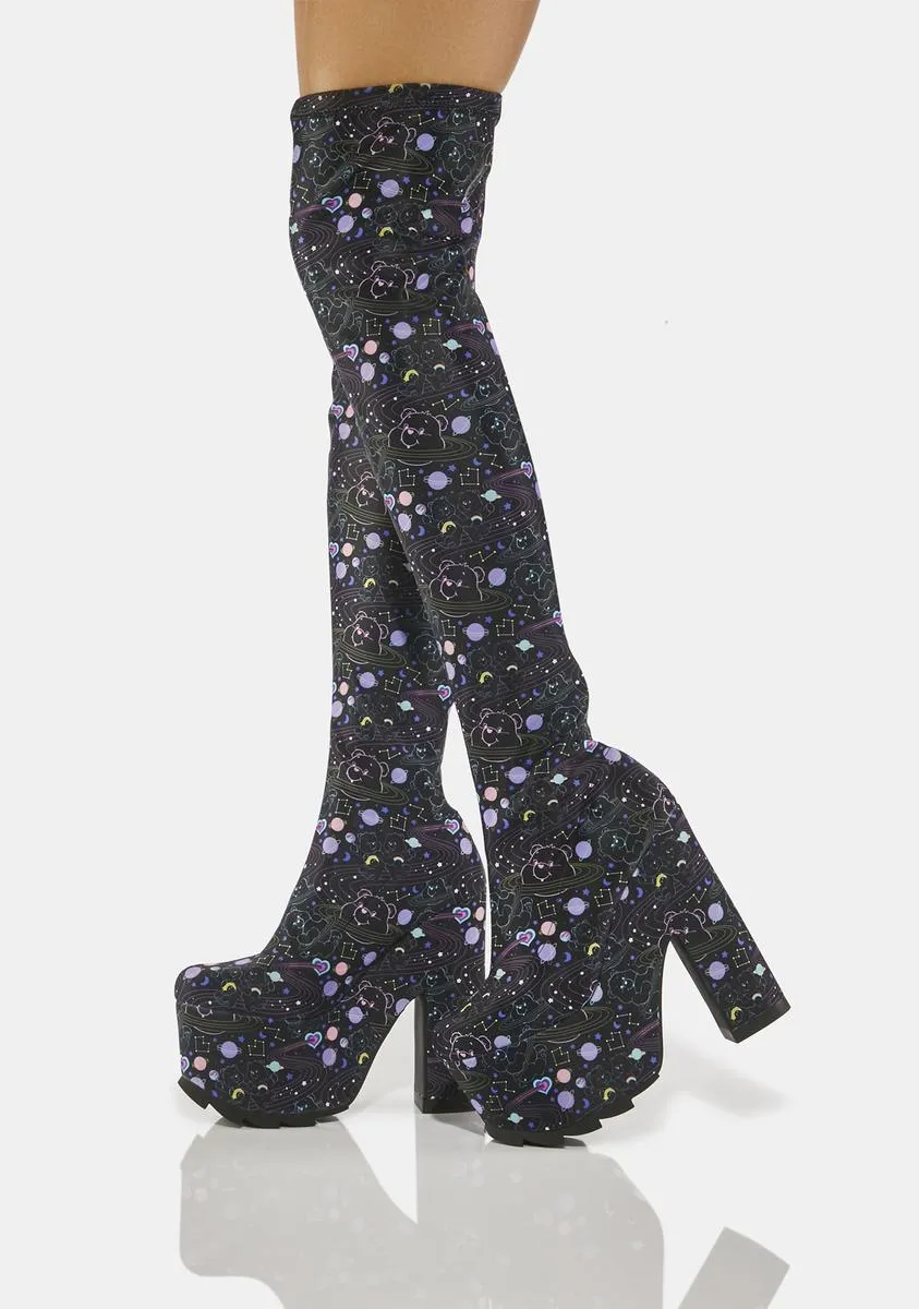 Care Bears Labyrinth Thigh High Boots