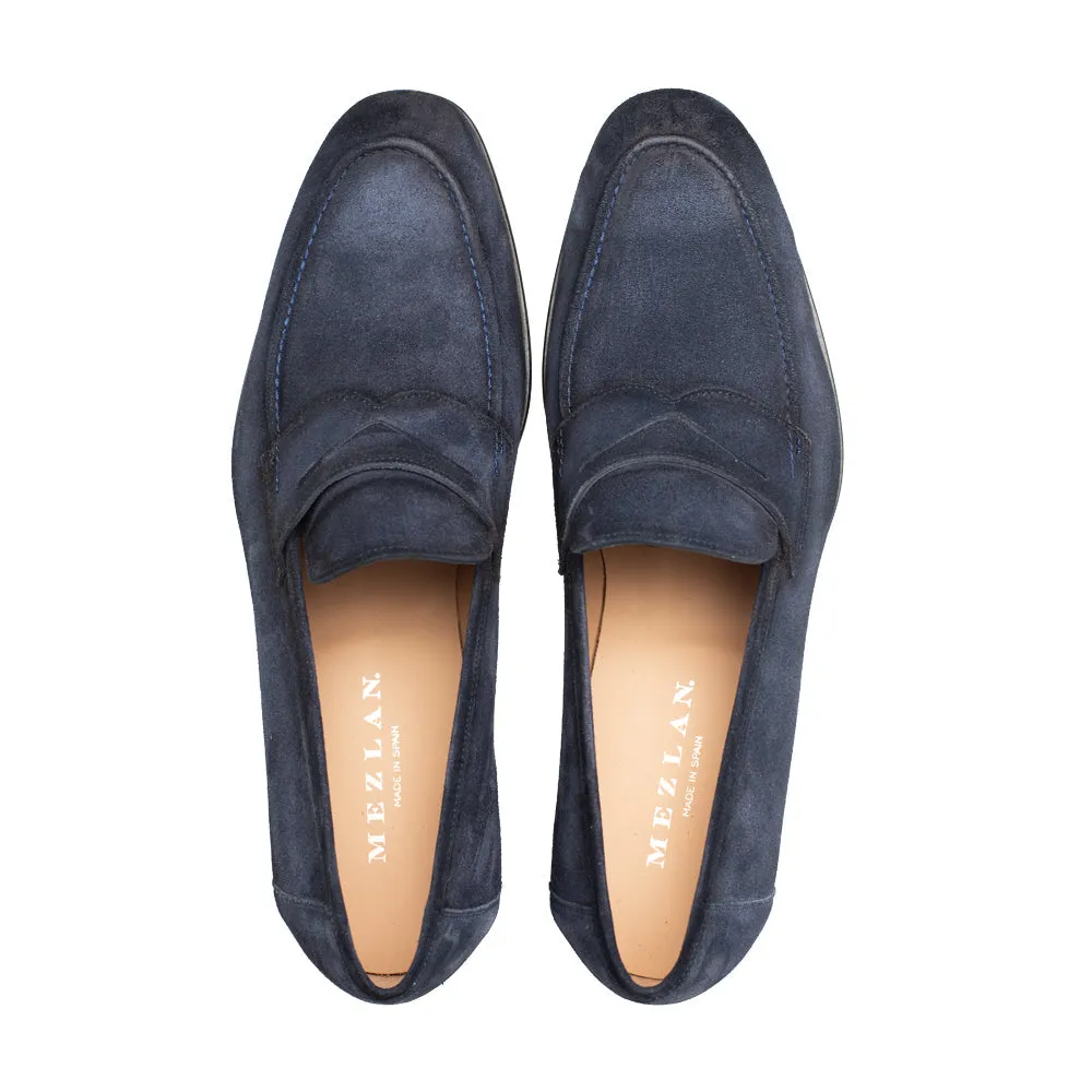 Caro Suede Penny Loafer - Mezlan