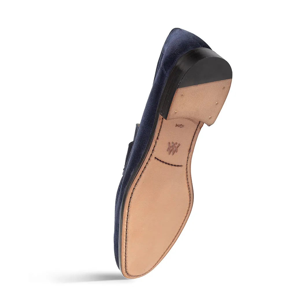Caro Suede Penny Loafer - Mezlan