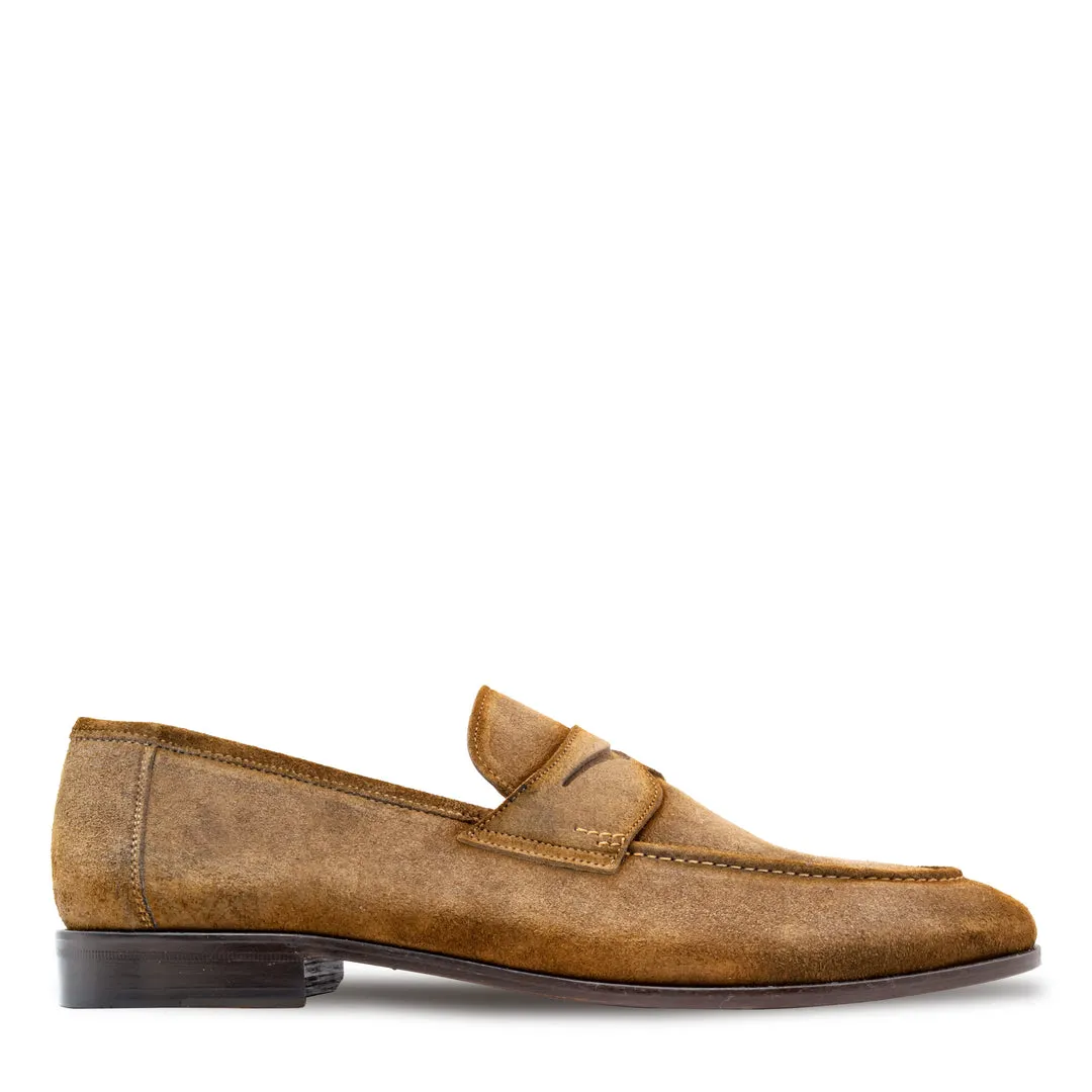 Caro Suede Penny Loafer - Mezlan