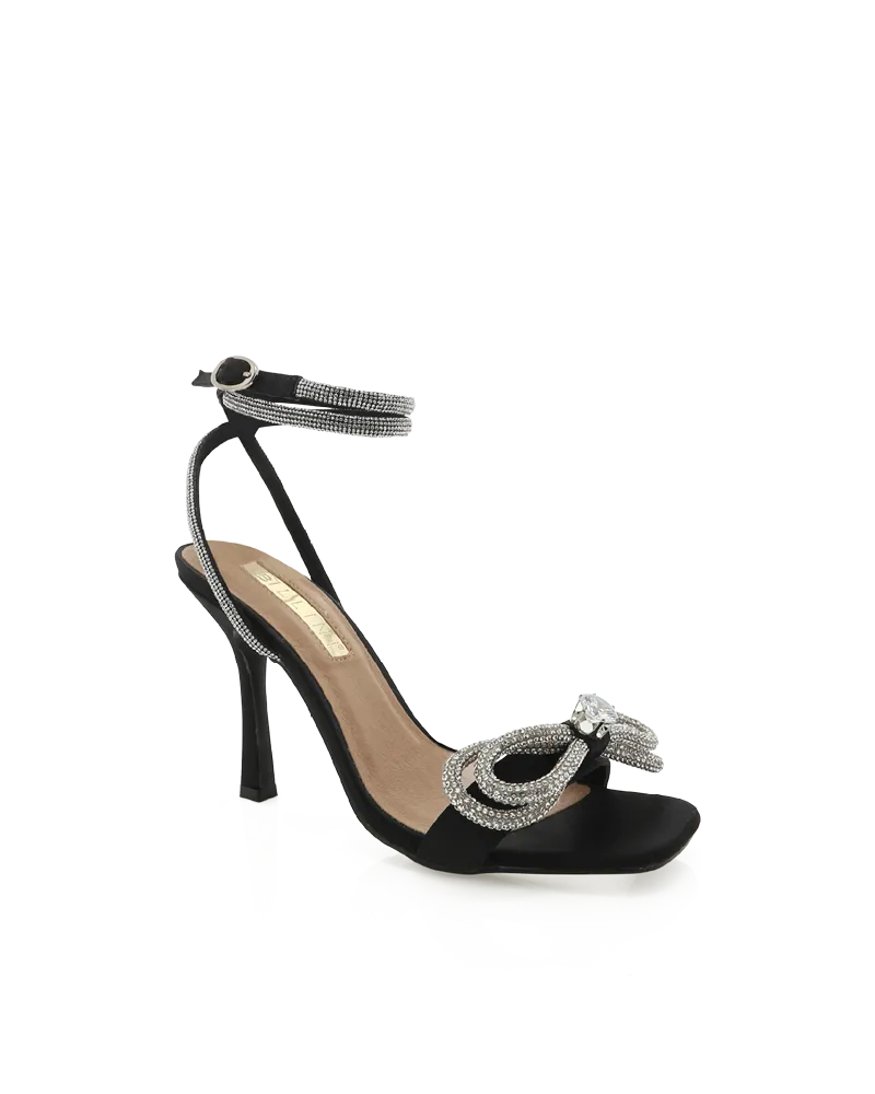 ELARA - BLACK SATIN