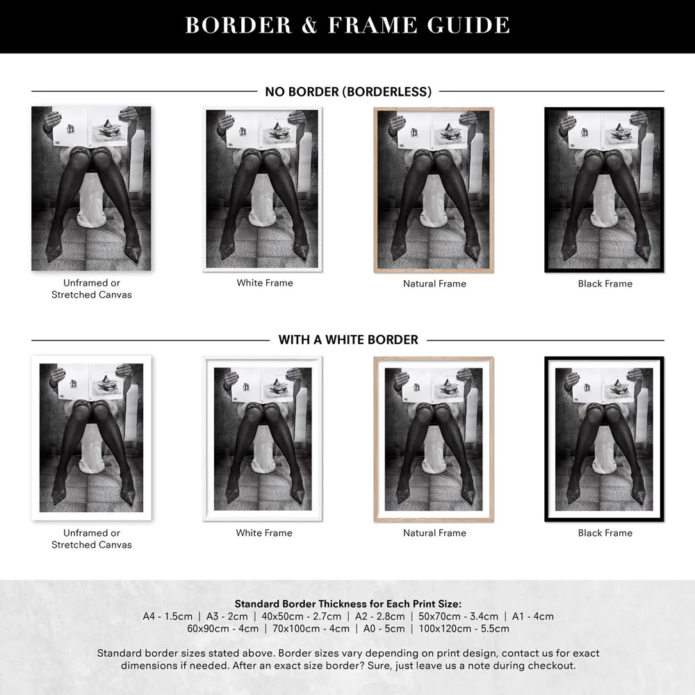 Fashion Intermission | Toilet Break - Art Print