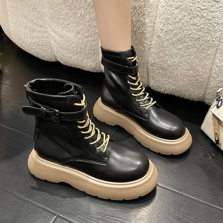 Martin Thick Sole Boots SD02004