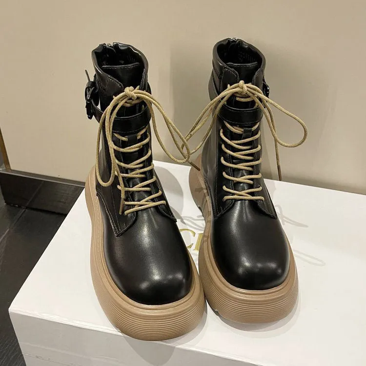 Martin Thick Sole Boots SD02004