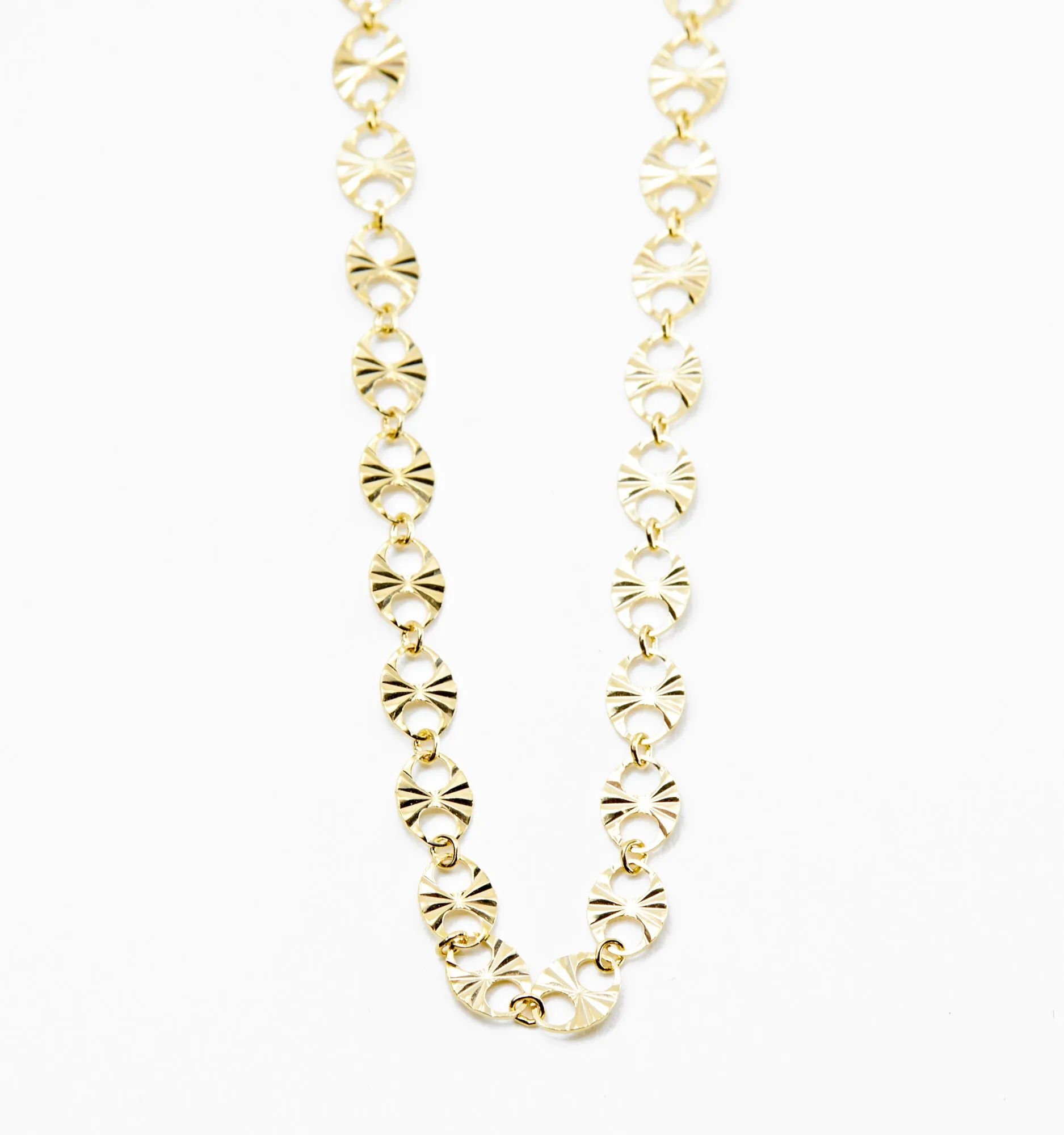 Moon Burst Choker Chain Necklace