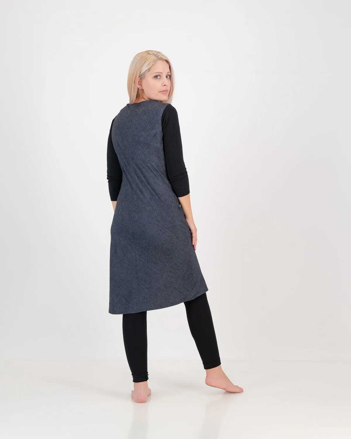 nina wool overdress