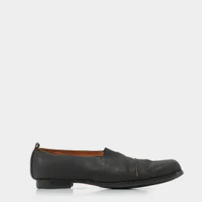 Paul Harnden Shoemakers Distressed Leather Ballet Flats