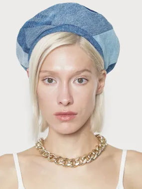 Reworked Mixed Blue Beret