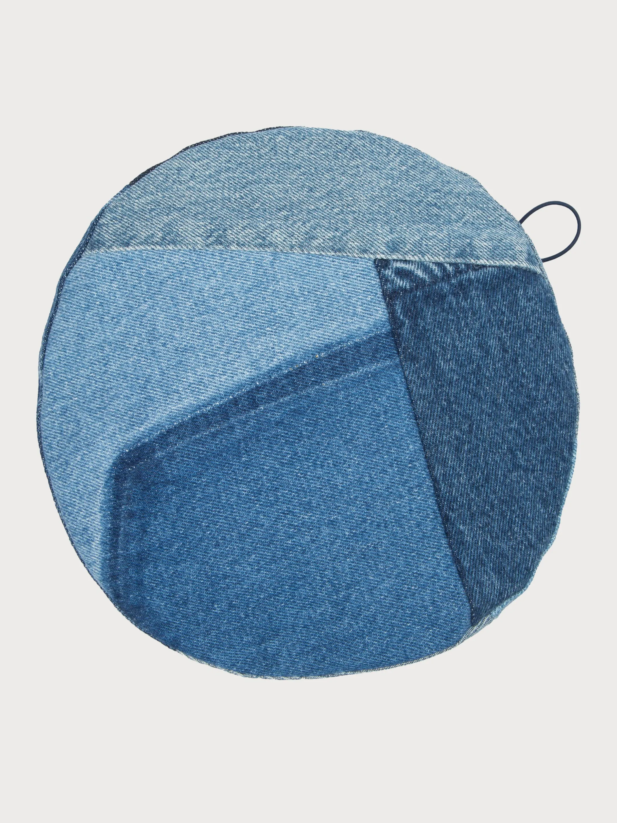 Reworked Mixed Blue Beret