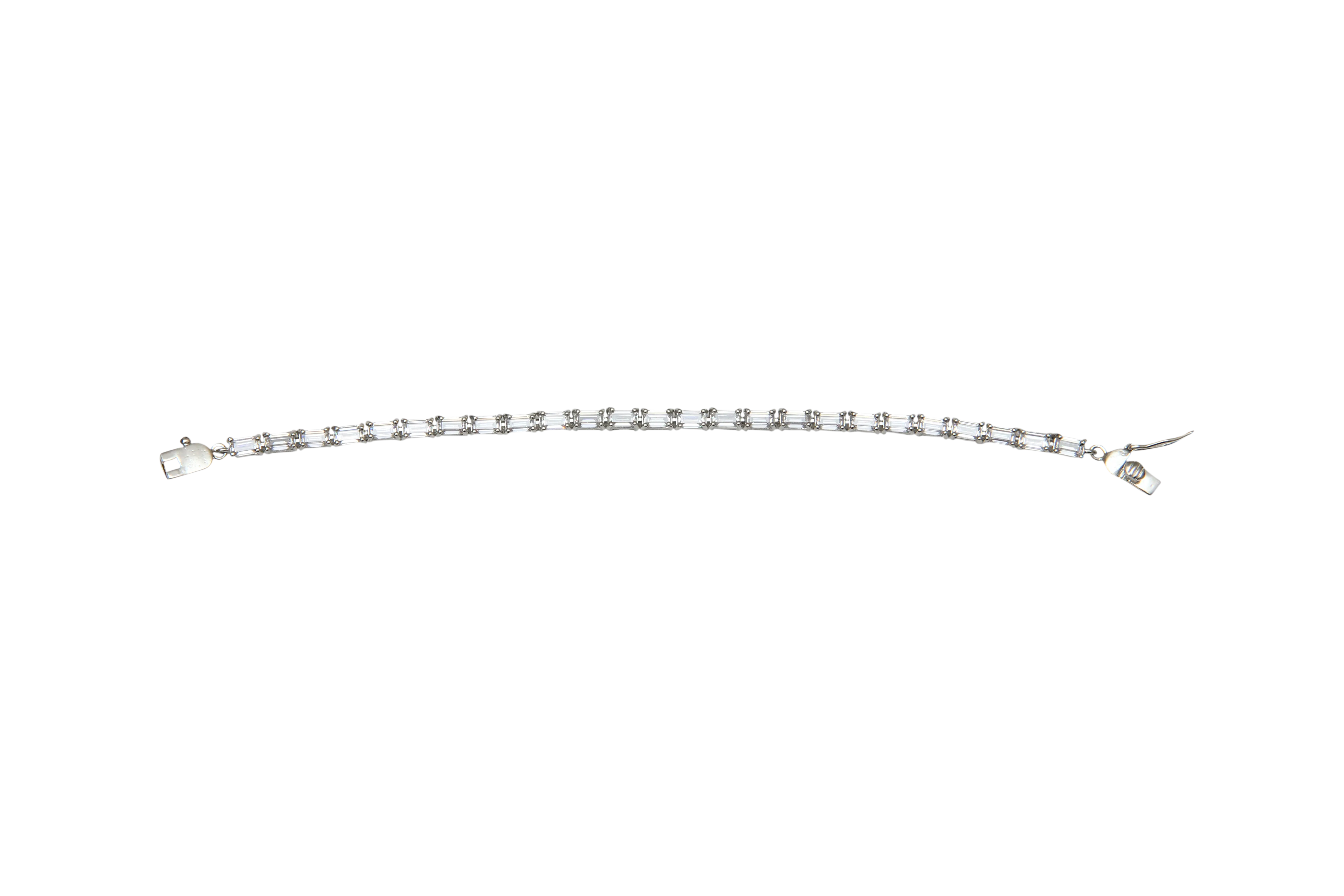 Silver Swarovski Tennis Bracelet