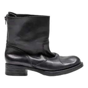 UNISA Ankle Boots Black Leather Womens UK 4
