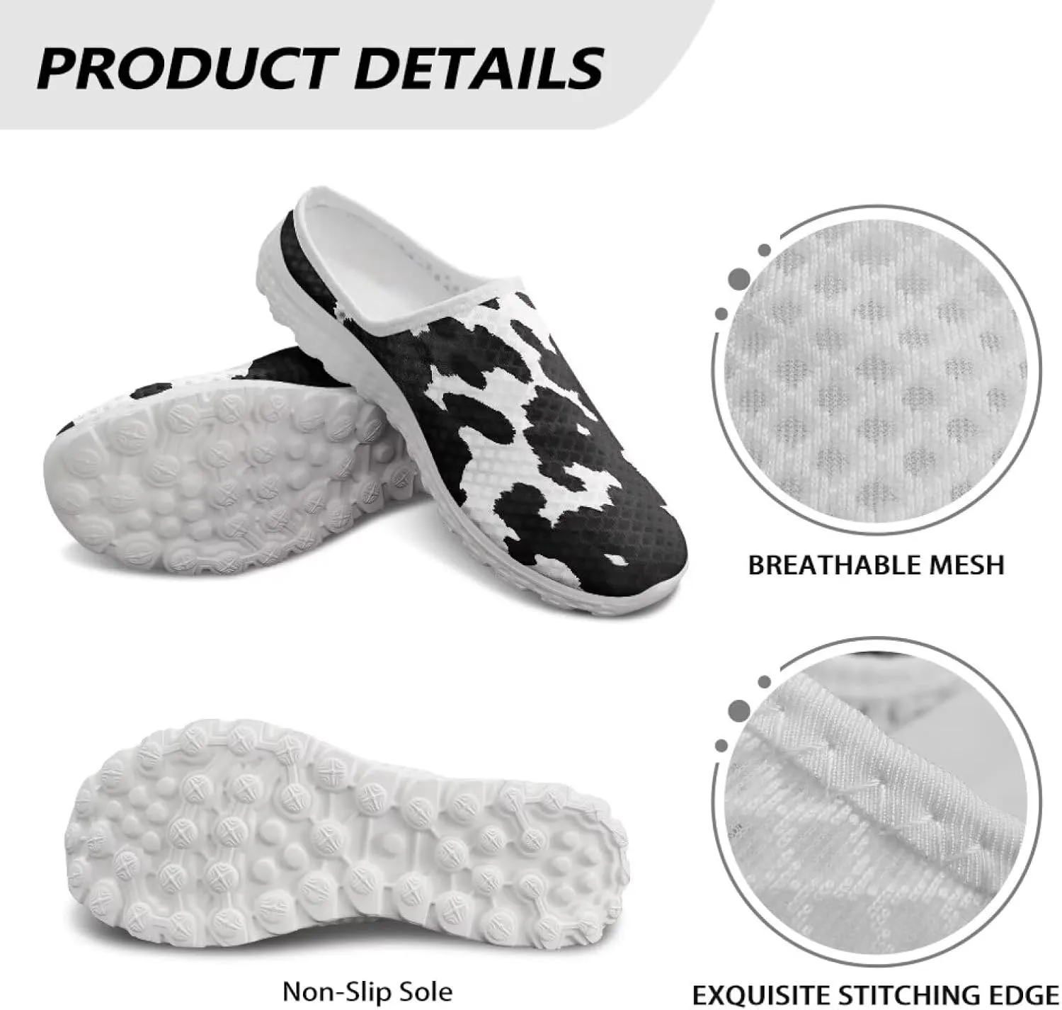 Women's Half Cap Toe Mesh Slippers Lightweight Breathable Lazy Slip On Shoes Fashionable Outdoor Walking Shoes