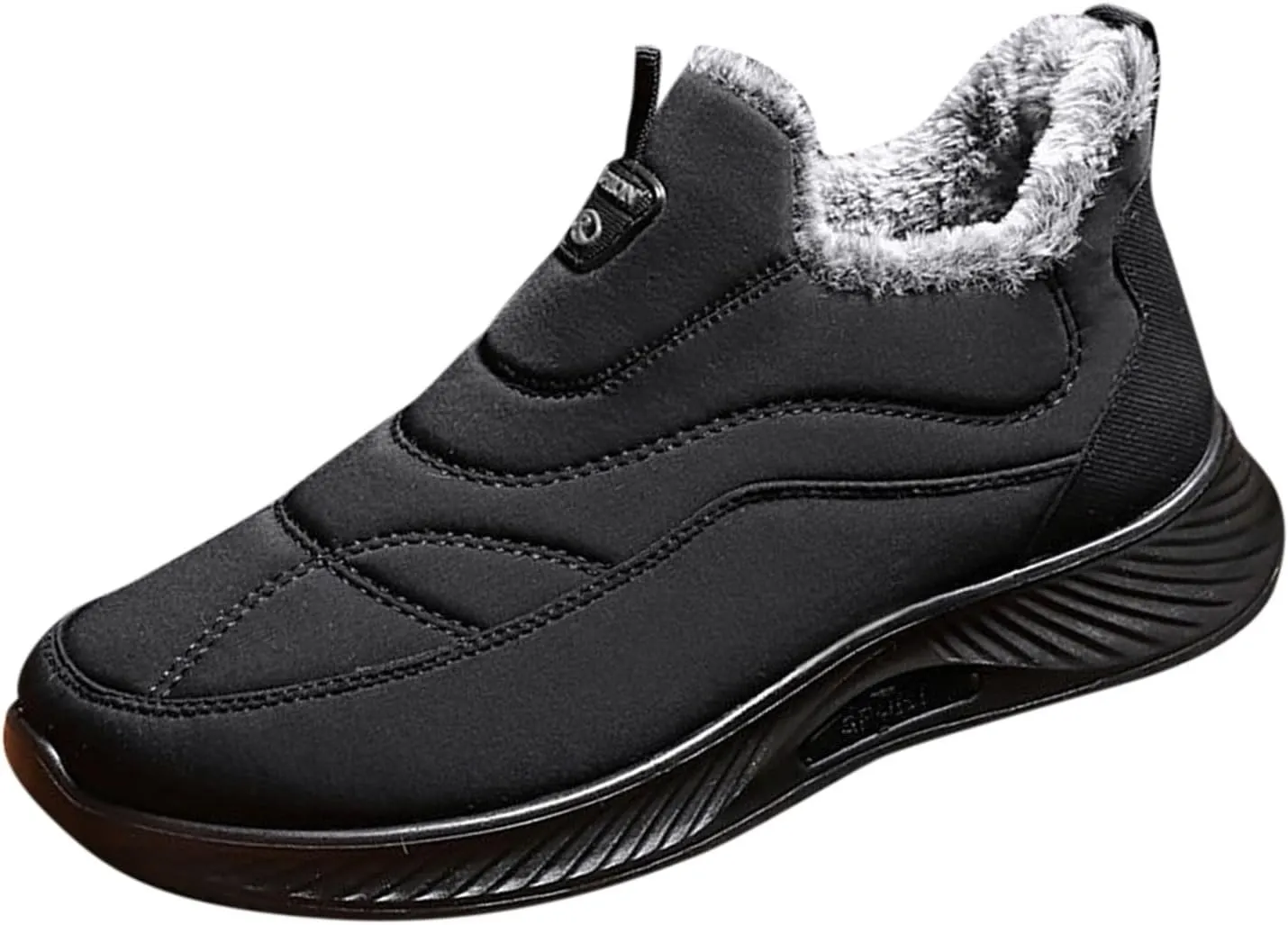 Womens Winter Snow Boots Waterproof Insulated Warm Ankle Booties Anti-Slip Slip On Walking Comfortable Outdoor Boot