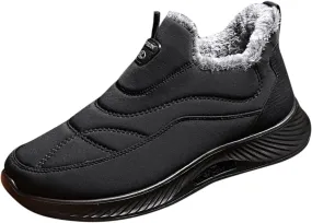 Womens Winter Snow Boots Waterproof Insulated Warm Ankle Booties Anti-Slip Slip On Walking Comfortable Outdoor Boot
