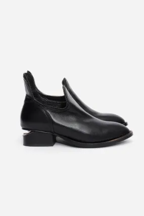 ZIP ANKLE BOOTS